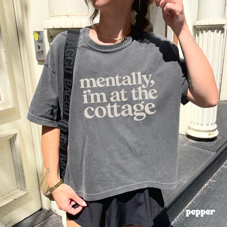 Comfort Colors Retro At The Cottage, Bookish Hockey Romance T-shirt, Heated Rivalry Reader Tee, Booktok Aesthetic Tshirt, Cozy Romance Reader Gift