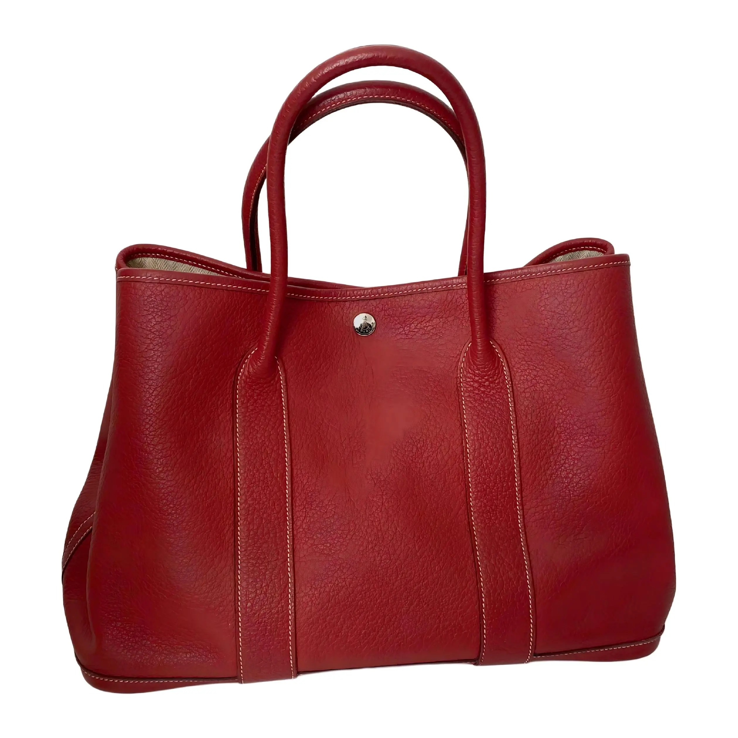 Pre-owned HERMÈS TOGO Top Handle Bags Garden Party tote bag 36 Authentic secondhand