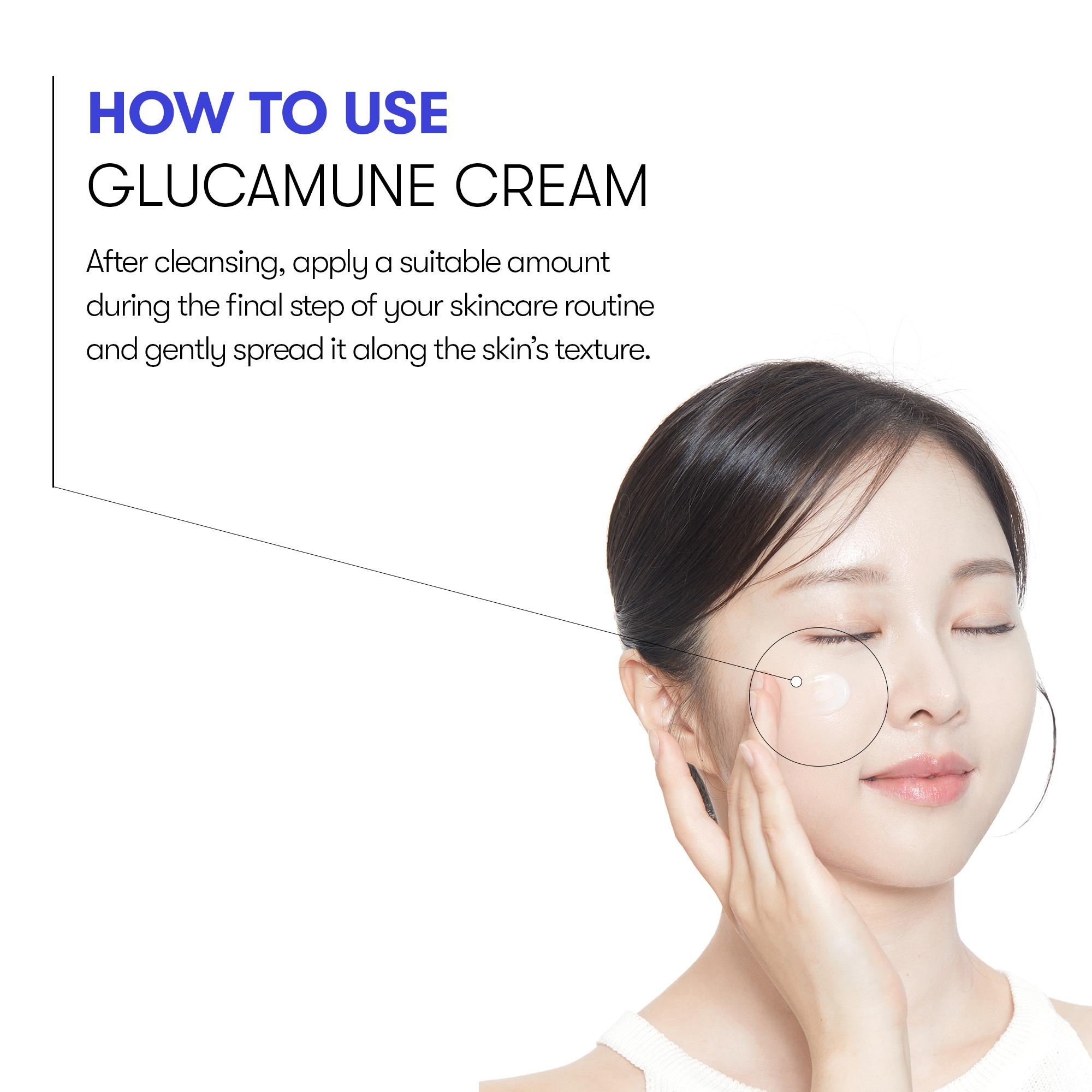 [VT Official] VT GLUCAMUNE CREAM, Moist & soothing essence with 57% Glucamune for dry and sensitive dehydrated skin pore perfection