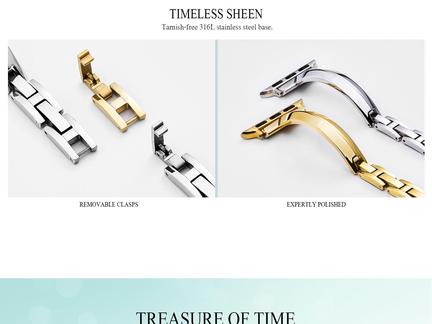 Missair T-Bracelet Stainless Steel Band Compatible with Apple Watch Series 10-1 SE Ultra for Women Girl - Metal Adjustable Strap Elegant Wristband Gold Finish Anti-Corrosion Protection Missair T-Bracelet Stainless Steel Band Compatible with Apple Watch Series 10-1 SE Ultra for Women Girl - Metal Adjustable Strap Elegant Wristband Gold Finish Anti-Corrosion Protection