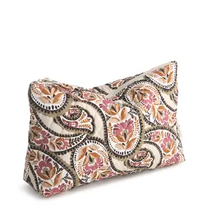 Vera Bradley Women's Premium Cotton Large Pouch