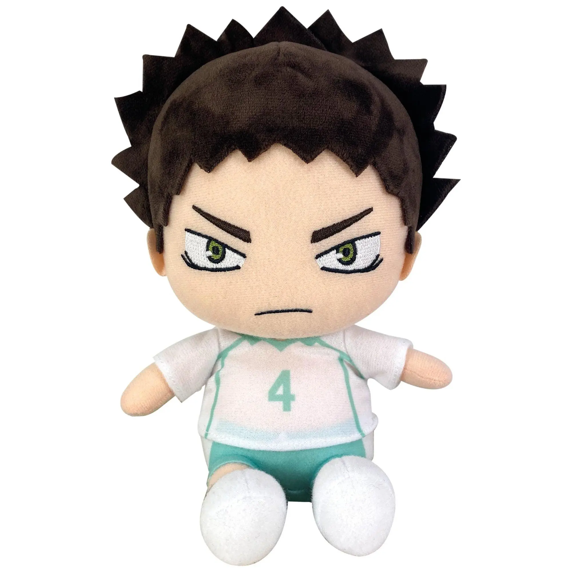 Haikyu!! S2 - Hajime Iwaizumi Sitting Pose Plush 7"H
