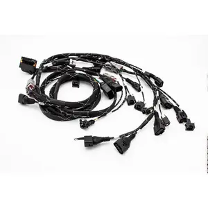 1.8T MK4 Wire Tucked Complete Engine Harness AWP, AWW, BEA, BAM - V2