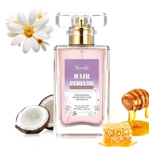 Hair Perfume for Women, Long-Lasting Pheromone Floral Hair Perfume Spray for Hair & Body, Honey Infused Chamomile Nourish & Hydrate Hair Portable Perfume Mist Gift 50ml