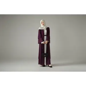 Stylish Chiffon Modest Set Abaya (MOA008)