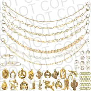 10 Piece Hat Chain Set