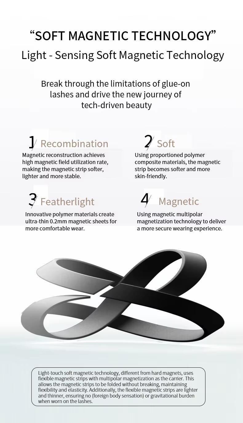 Mosty Soft Magnetic Eyelashes All-in-One Box-Reusable,Glue-Free, Waterproof, Lightweight, Natural Look, Long-Lasting False Lashes | Perfect TikTokShop Black Friday &Christmas Gift