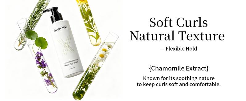 StyleWiz Curl Defining Cream for Curly and Wavy Hair Moisturizing Cream Gel Texture for Permed or Textured Styles Boosts Elasticity Long-Lasting Hold Shine and Volume 280 mL/9.5 Fl. Oz