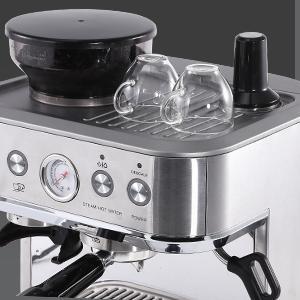 GARVEE 1350W 120V 15 Bar Espresso Machine with Grinder & Milk Frother, Automatic GARVEE 1350W 120V 15 Bar Espresso Machine with Grinder & Milk Frother, Automatic