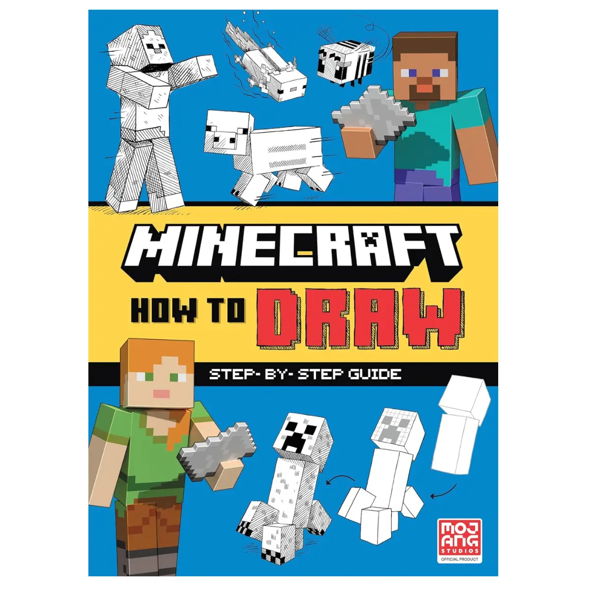 How to Draw Minecraft: Step-by-Step Drawing Guide (Paperback) - TikTok Shop