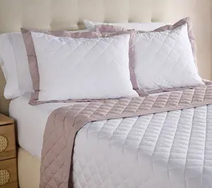 W by Wamsutta Reversible Down Alt Blanket & Sham Set- Queen