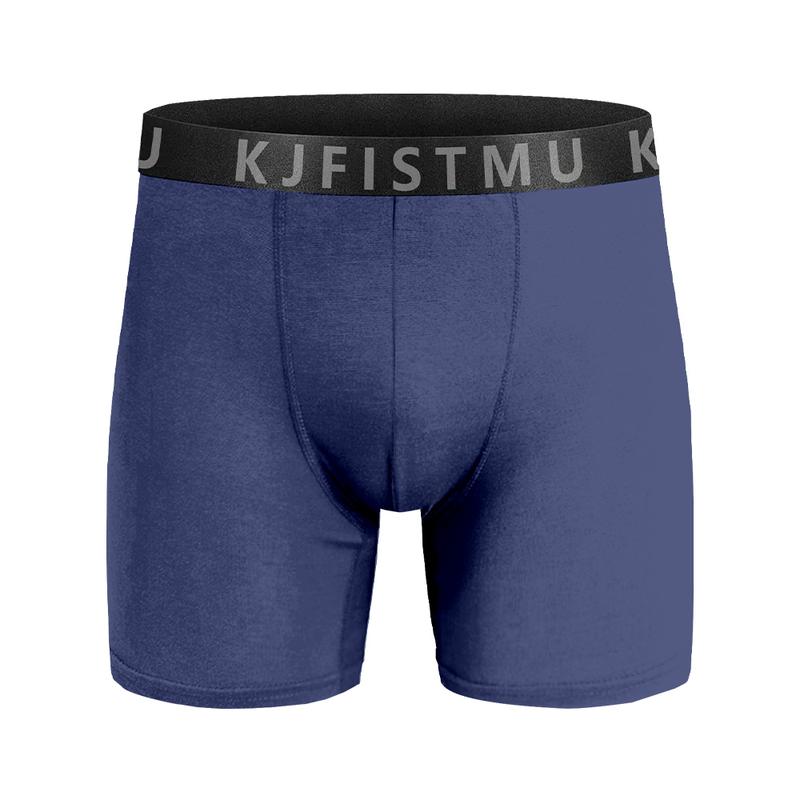 KJFISTMU 12-Pack Solid Color Men's Breathable Boxer Briefs, Moisture-Wicking and Lightweight, Soft and Stretchy Daily Casual Boxers | Comfortable and Close-Fitting, a Great Gift for Boyfriend or Husband