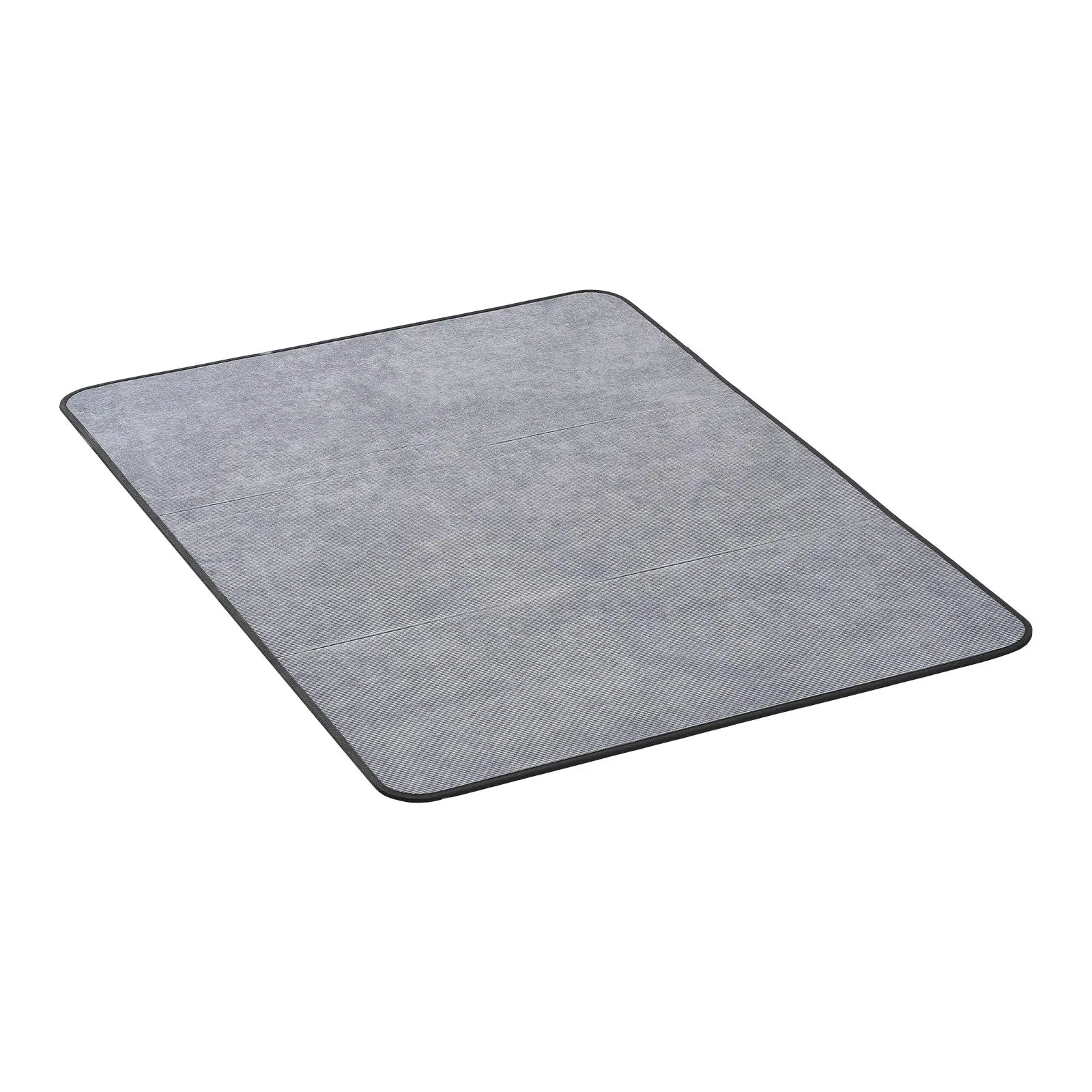 【summerfinds】VEVOR Chair Mat, 36 x 48-inch Office Chair Mat for Hard Floors, Floor Protector for Rolling Chairs, Corduroy Surface, Non-Slip & Easy to Clean, Smooth Glide Under Desk Rug for Home Office (Grey)