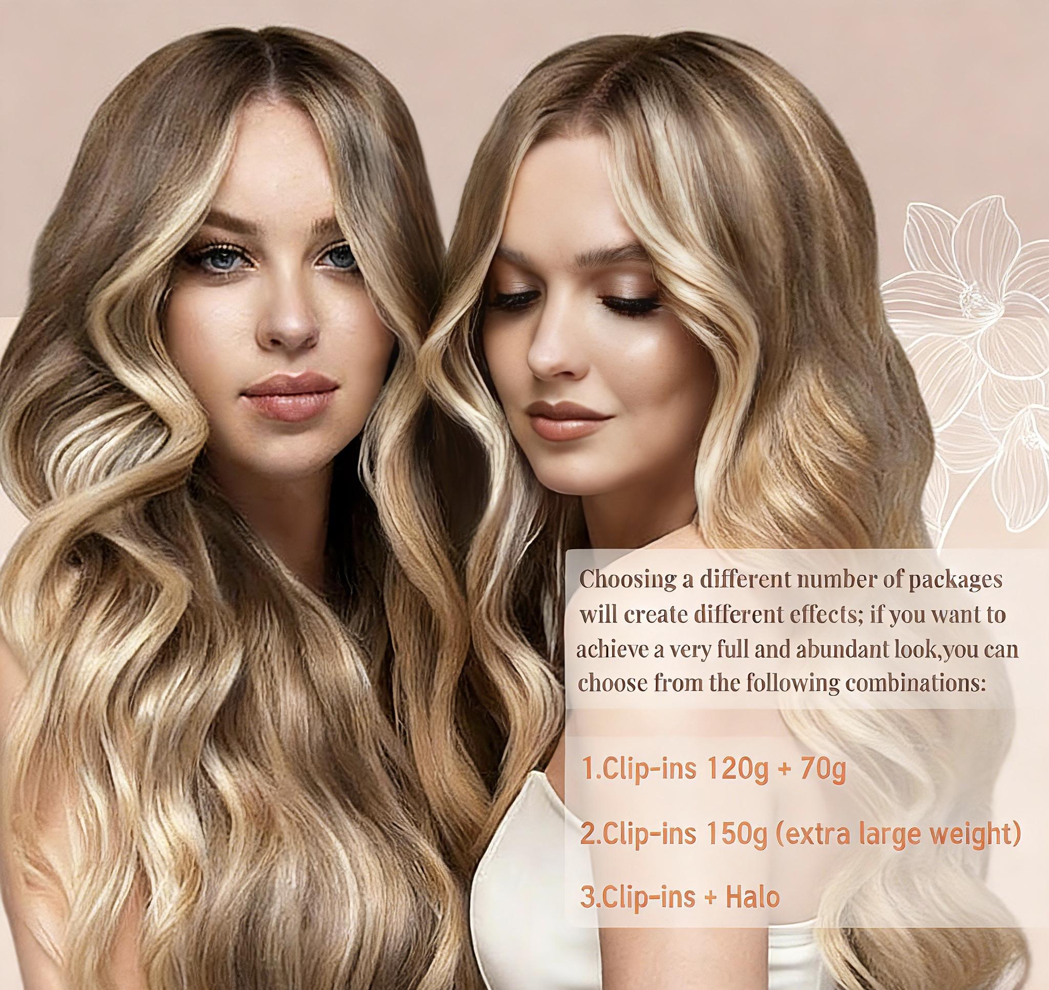Sunny Hair Clip in Hair Extensions 12inch-24inch 7PCS Natural Straight 120G-135G"Weight for Daily,Occasions and Holiday Gifts for Women Hairpiece Holiday Hair kpop idols hair extensions #TiktokShopSpringGlowUp