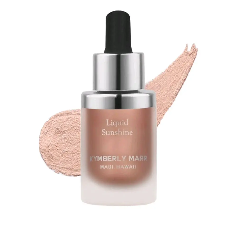 Kymberly Marr Cosmetics Liquid Sunshine Bronzer Highlighter Hoku Glow