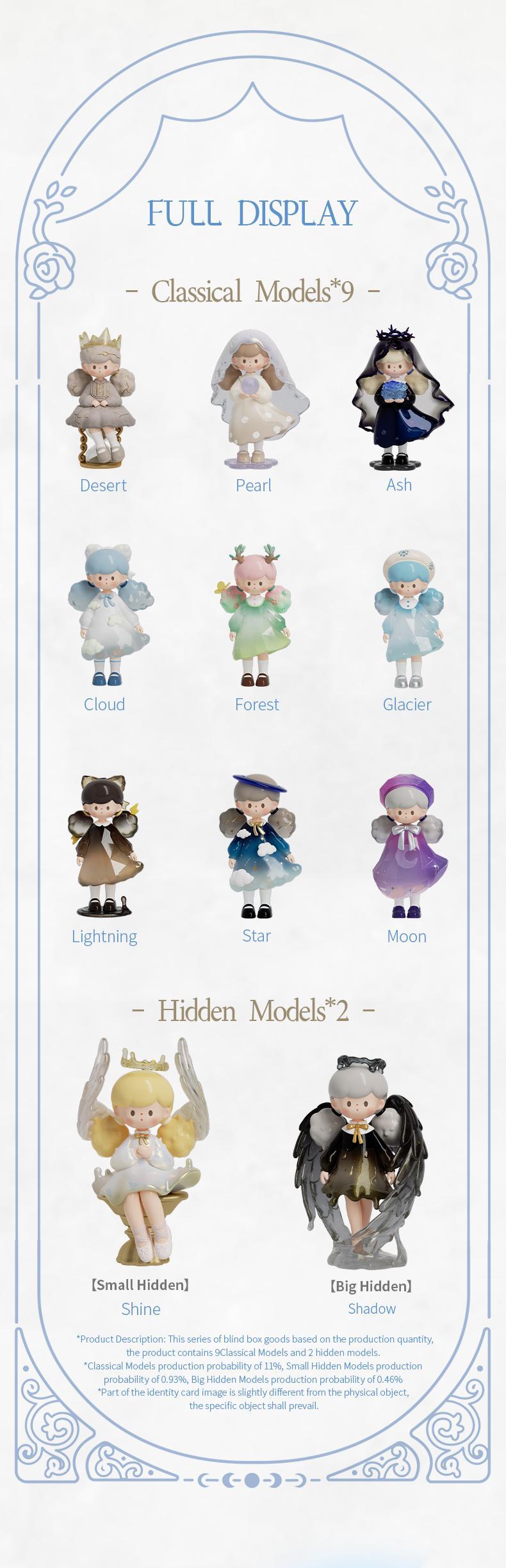 [FINDING UNICORN] Molinta Natural Series Blind Box Cute Figures Desktop Ornament Collectible Toys Birthday Gifts HEVACHDH8R