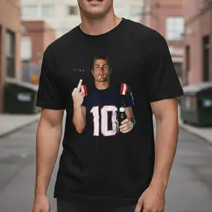 Comfort Colors New England Tshirt, Vintage 90s Drake Maye Football Tee, Game Day Outfit, Unisex Fit Design, Gift for Fans