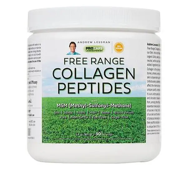 Andrew Lessman Free Range Collagen with MSM - 30 Servings