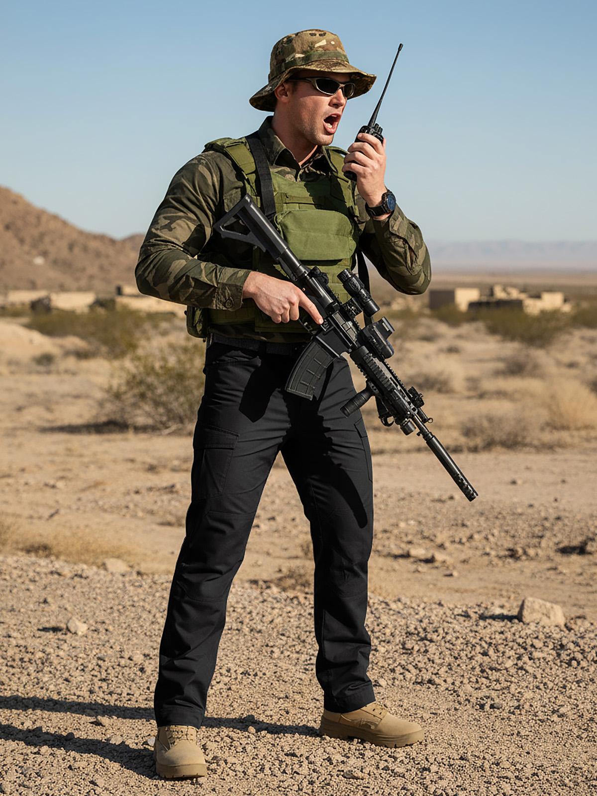 GOPUNE Men's Tactical Work Pants Multi-Pocket Water Resistant Cargo Pants Ripstop Hiking Military Construction Outdoor Pants 10 Pockets #SpringFresh GOPUNE Men's Tactical Work Pants Multi-Pocket Water Resistant Cargo Pants Ripstop Hiking Military Construction Outdoor Pants 10 Pockets #SpringFresh