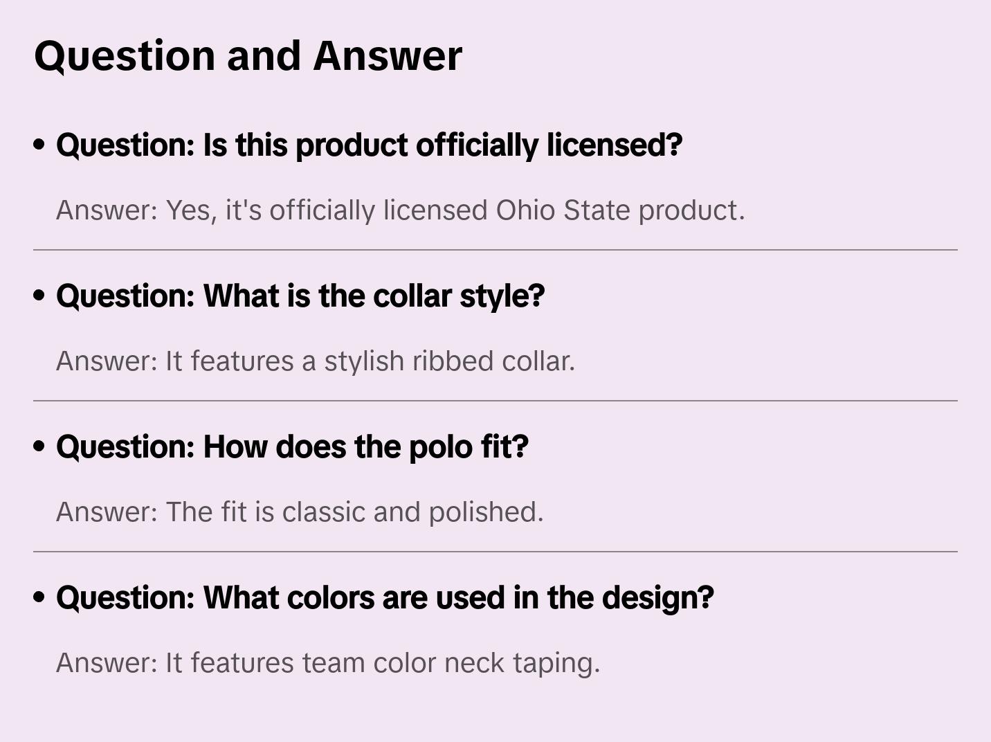 Ohio State Buckeyes Tuck Polo