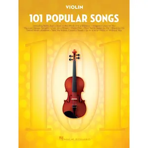 101 Popular Songs: for Violin - Violin Music Book with Top Pop Compositions - Violin Sheet Music Book for Beginners & Experienced Players Paperback – July 1, 2017