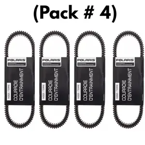 Polaris Drive Belt 3211186 (4 Pack) for Ranger XP 1000 / RZR XP 1000 / Turbo – Heavy Duty Belt