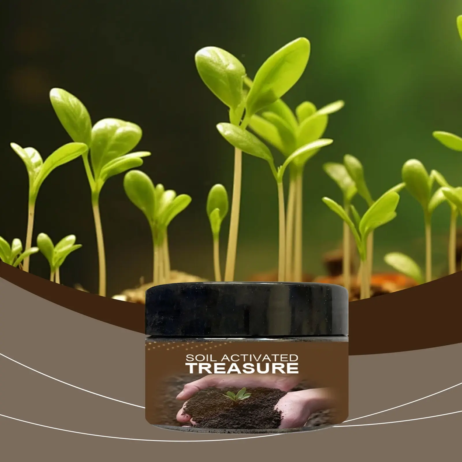 Soil activates treasure, you will be amazed! High quality soil activator treasure, soil plant flower fertilizer, elevated garden bed soil activator, potted plant mixture, lawn, field and garden, rooting and strong seedlings