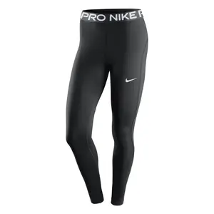 Nike Pro Mid-Rise Mesh-Paneled Leggings - Women's Fitness Yoga Pants Tight Fitting Pants