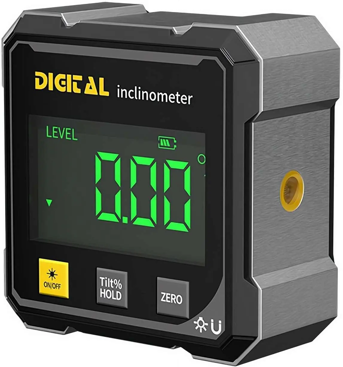 Radiaint  Portable Magnetic Digital Angle Finder, 360° Magnetic Attachment Hardware Tool with Dual Laser Guide, Rechargeable Angle Gauge for Woodworking, Construction #Summervibes, Construction Accessories, Construction Tools