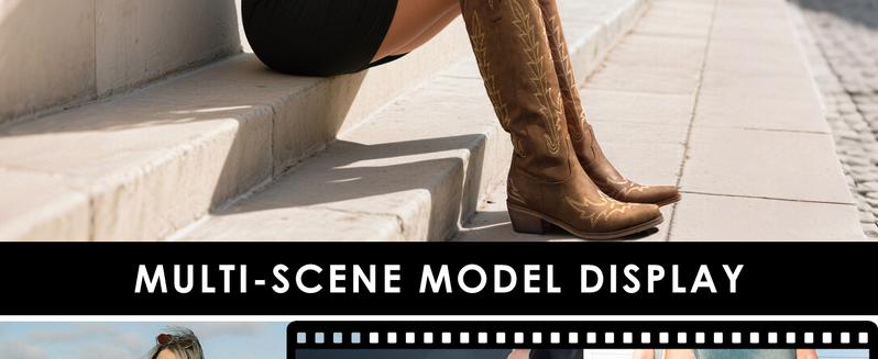 Cowboy Boots for Women - Knee High Embroidered Western Cowgirl Boots, Pointed Toe Chunky Heel Retro Boots, Pull On Zipper Vintage, Halloween Gifts, Botas