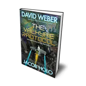 THE VALKYRIE PROTOCOL (Gordian Division #2) SIGNED HARDBACK - Time Travel Alternate History Sci-Fi Thriller