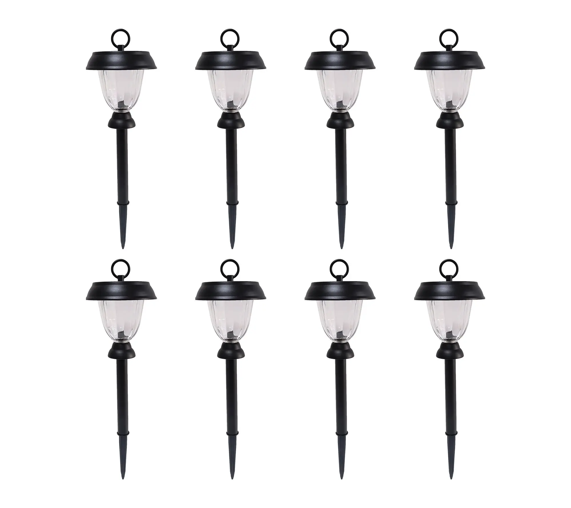 Energizer 8-Pc 3-in-1 Solar Pathway Lights with Color on Demand