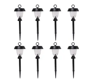 Energizer 8-Pc 3-in-1 Solar Pathway Lights with Color on Demand Energizer 8-Pc 3-in-1 Solar Pathway Lights with Color on Demand