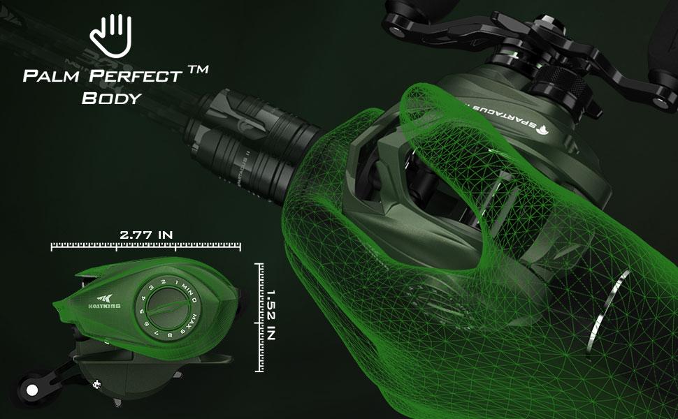 KastKing Spartacus II Baitcasting Fishing Reel,Reel Combo,6oz Ultralight Baitcaster Reel,spinning Super Smooth with 17.6 LB Carbon Fiber Drag, 7.2:1 Gear Ratio, 39mm Palm Perfect Lower Profile Design For Beginner Fishing Reel KastKing Spartacus II Baitcasting Fishing Reel,Reel Combo,6oz Ultralight Baitcaster Reel,spinning Super Smooth with 17.6 LB Carbon Fiber Drag, 7.2:1 Gear Ratio, 39mm Palm Perfect Lower Profile Design For Beginner Fishing Reel