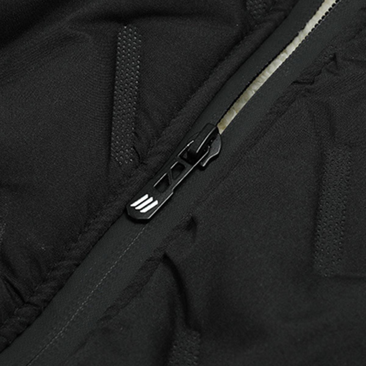 Men’s Casual Cotton Jacket and Pants Set - Autumn/Winter Hooded Long Sleeve Straight Leg Winter Coat with Plush Lining and Polyester Fiber Fabric Stand Collar Pocket - Perfect as a Christmas Gift thick comfort