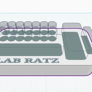 3ml vial organizer for go box 1 Storage Boxes Insert