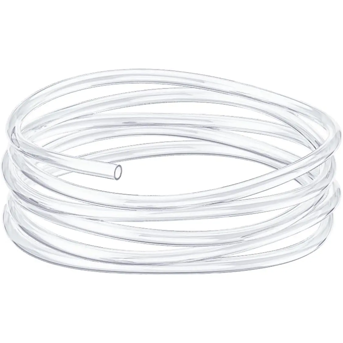 Aquarium Airline Tubing 6.5  Standard 3/16" Aquarium Tubing for Fish Tank Air Pump, Flexible Kink-Resistant Pure PVC Hose for Aquarium Garden Terrarium Pond