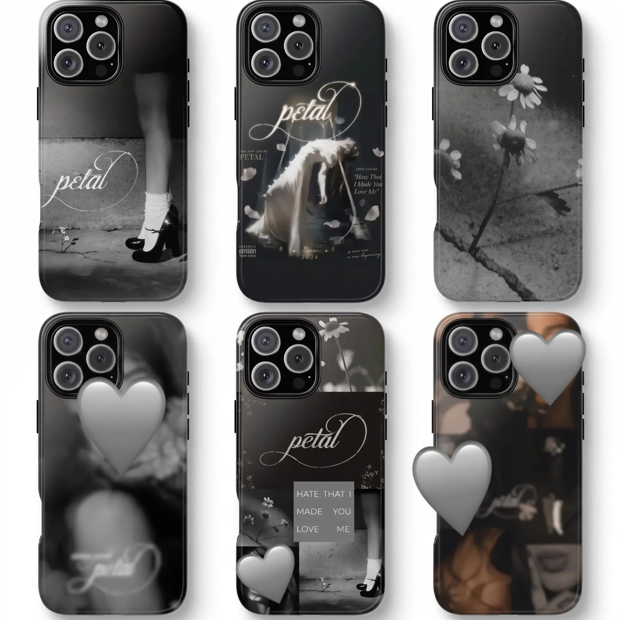 Petal Phone Case New A Cover Compatible with iPhone 17 Pro Max 16 15 14 13 12 11 Plus Pro Pro max & SS Galaxy S21-26 Series wear-resistant