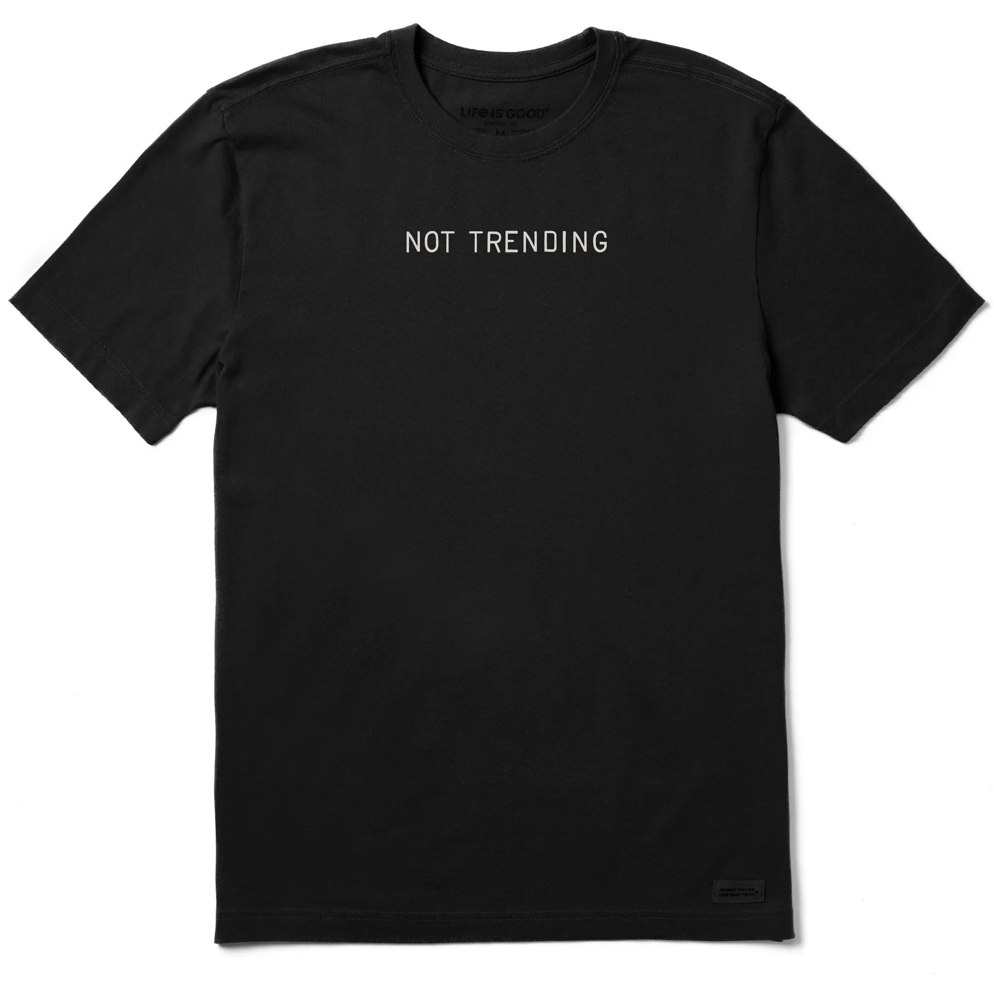 Men's Not Trending Short Sleeve Crusher Tee