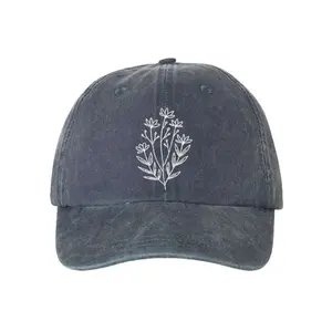 Wildflower Washed Baseball Hat - Wildflower Washed Baseball Cap - Wildflower Baseball Hat - TikTok Shop