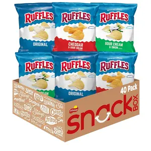 Ruffles Potato Chips Variety Pack, 40 Count Ruffles Potato Chips Variety Pack, 40 Count