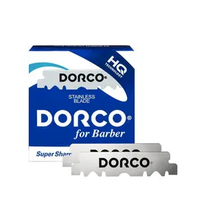100 DORCO Single Edge Razor Blades For Professional Barbers And Traditional Shaving Enthusiasts
