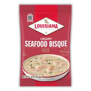 Louisiana Fish Fry Products  Creamy Seafood Bisque Base - 1.6 oz.