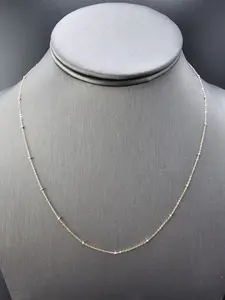 14K Gold Chain - Fancy Chain 18"