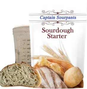 Mature Sourdough Starter Culture – 100+ Years Old Dehydrated Sourdough Starter Kit for Delicious Homemade Sourdough Bread – All-Natural and Healthy - Beginner Friendly, Fast reactivation and Expert Support