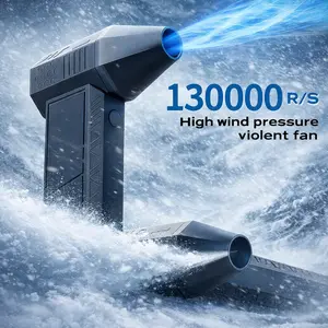 Mini Turbo Jet Fan – 130,000 RPM High-Speed Handheld Blower, Perfect For Snow Removal, 52 m/s Wind, USB-C Fast Charging, Multi-Scene Use