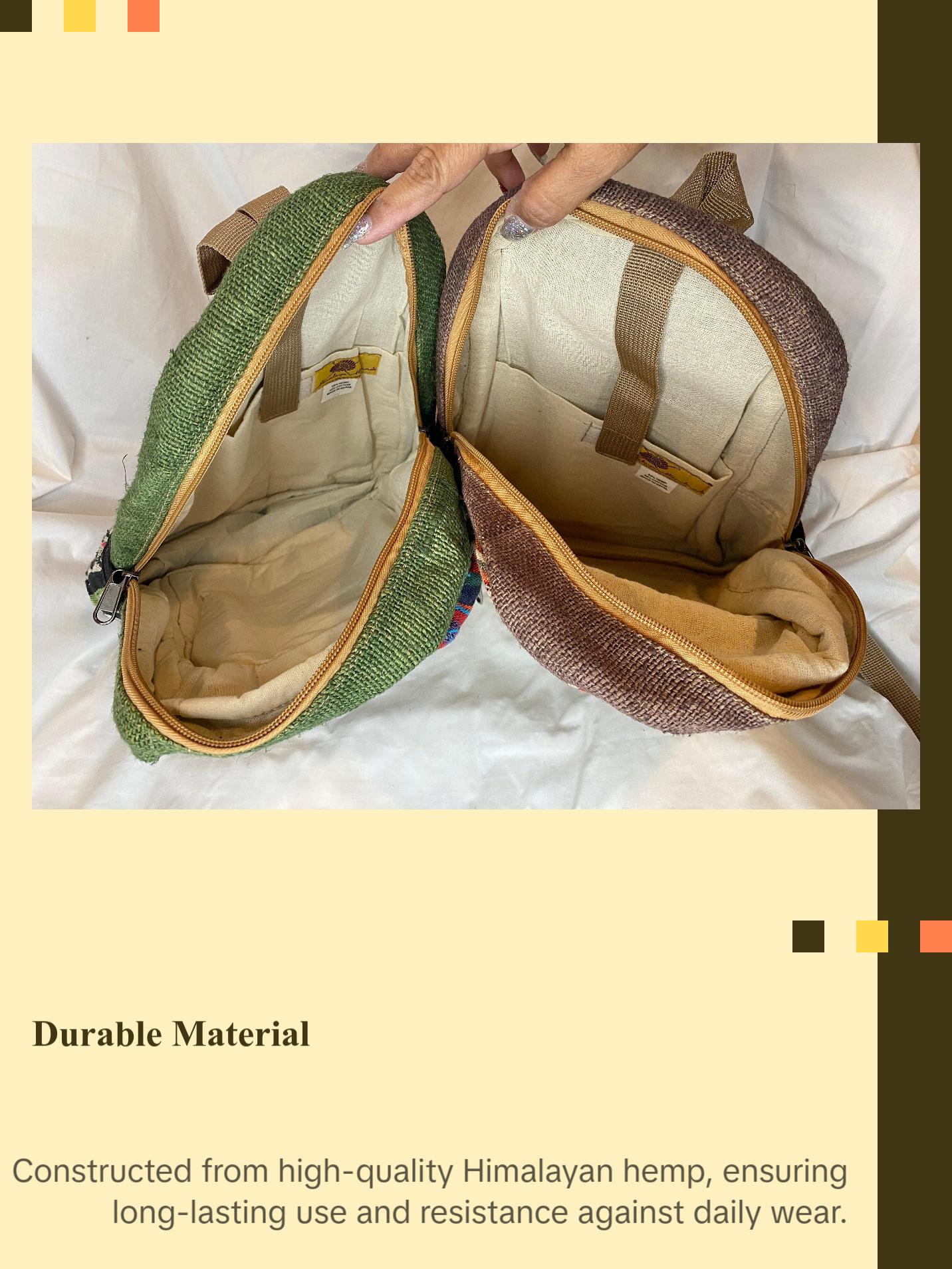 HAMSA Himalayan Hemp Backpack