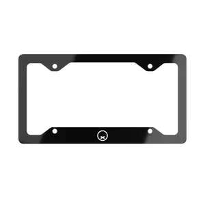 Quiet Racing Club - Original Black License Plate Frame