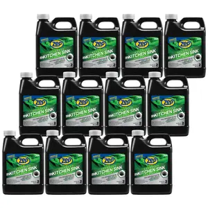 Zep Advanced Kitchen Sink Drain Opener Gel – Works in Standing Water – 32 oz