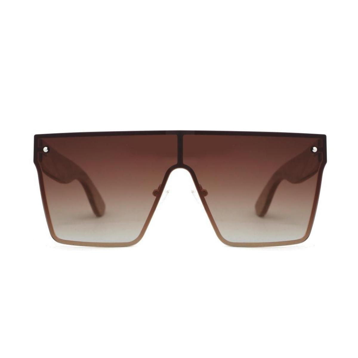SAVAGE Chocolat Olive Wood Sunglasses